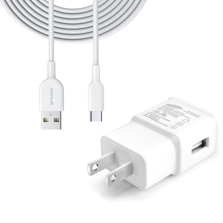 Fast Home Charger Type-C for Motorola Moto G Stylus 5G (2022)/G Stylus 5G (2023)/Stylus 5G (2024)/Stylus 5G (2025) - 6ft USB Cable Quick Power Adapter Travel Wall