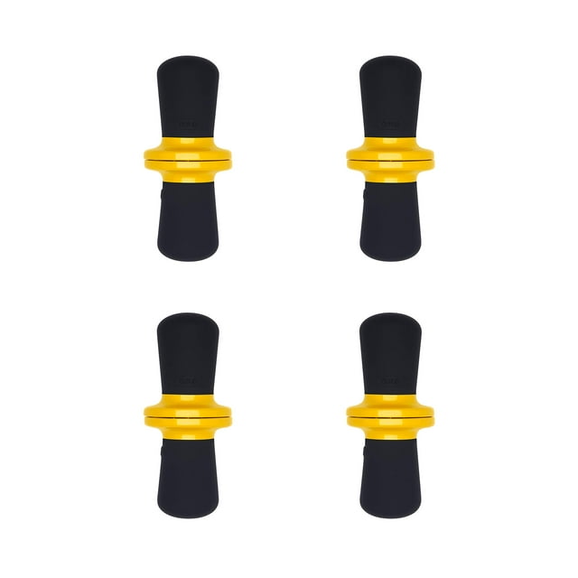 Juego de soportes para maíz OXO Good Grips de acero inoxidable amarillo de 8 piezas