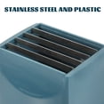 thumbnail image 4 of TABLZONE 2-Pack Compact Stainless Steel Fruit Slicer Cups in Dark for Easy Kitchen Use and Fruit Preparation, 4 of 6