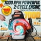 thumbnail image 3 of Sopladora de Hojas AUTMEIE 75.6cc 2 Tiempos 6HP 912CFM 206MPH, 3 of 9