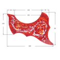 thumbnail image 2 of kurtrusly Left Right Handed 40/41'' Folk Guitar Pickguard Scratch Plate White, 2 of 9