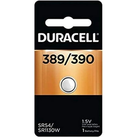 10 Pcs Duracell 389 390 SR54 SR1130W Silver Oxide Watch Batteries