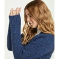 thumbnail image 2 of Ladies V-Neck Irish Wool Cardigan Made By Aran Woollen Mills, 2 of 4