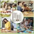 thumbnail image 5 of 2 oz Compostable Portion Cups,200 Pack Disposable Souffle Cups,Biodegradable Condiment Cups,Bagasse Fiber Sample Portion Cups,Sample Cups Tasting Cups for Jello Shot,Souffle,Condiment,Sauce (White), 5 of 7