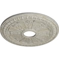 thumbnail image 3 of Ekena Millwork 18 1/8"OD 3 5/8"ID x 1 1/8"P Raymond Ceiling Medallion (Fits Canopies up to 5 1/8"), Hand-Painted Pot of Cream Crackle, 3 of 5
