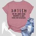 thumbnail image 2 of Womens Summer Tops Women's T-Shirts Women's Summer Casual Crew Neck Letter Printed Tee for Everyday Wear Light Pink M, 2 of 3