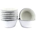 thumbnail image 2 of LAICAIW Foil Cupcake Liners Baking Cups Paper Standard Silver, 200 Pack, 2 of 7