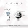 thumbnail image 6 of Palm Tree Pendant Necklace 925 Sterling Silver Coconut Tree Necklaces for Women Tropical Hawaiian Beach Jewelry Holiday Birthday Gifts, 6 of 10