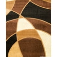 thumbnail image 3 of Rug Legend Modern Design Rug Living 5'2" X 7' 2" Room Rug Carpet 3517 Black, 3 of 5