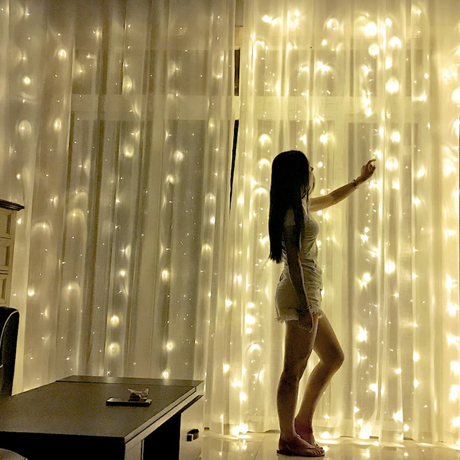 Clearance, 39.4 x 9.8ft Bedroom String Lights, 1200 LED ...