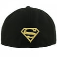 thumbnail image 5 of Superman Gold Logo Black Colorway New Era 59Fifty Fitted Hat-7 1/8 Fitted, 5 of 6