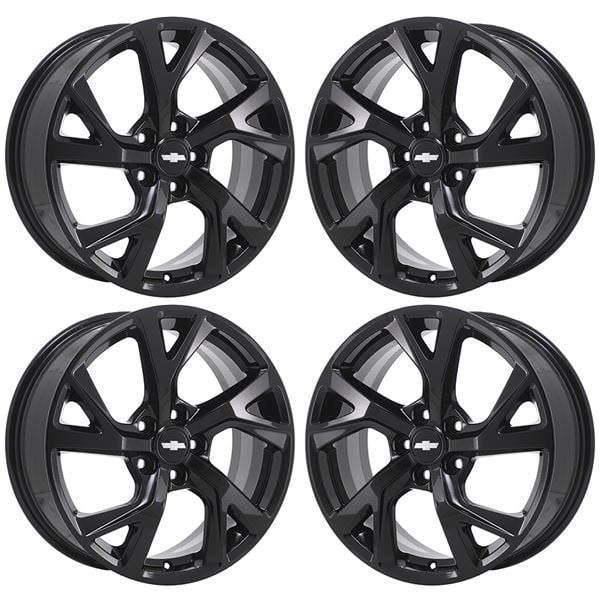 CHEVROLET EQUINOX 2018 - 2021 GLOSS BLACK Factory OEM Wheels Rims (Not ...