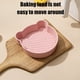 thumbnail image 4 of Bandeja de silicona para hornear con forma de oso rosa, resistente a altas temperaturas, para horno microondas, freidora de aire, herramienta para hornear en casa (1 unidad) JASKFLY, 4 of 8