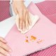 thumbnail image 4 of Delantal de cocina ajustable impermeable para hombres y mujeres con bolsillos, toallas, babero para cocinar, 4 of 7
