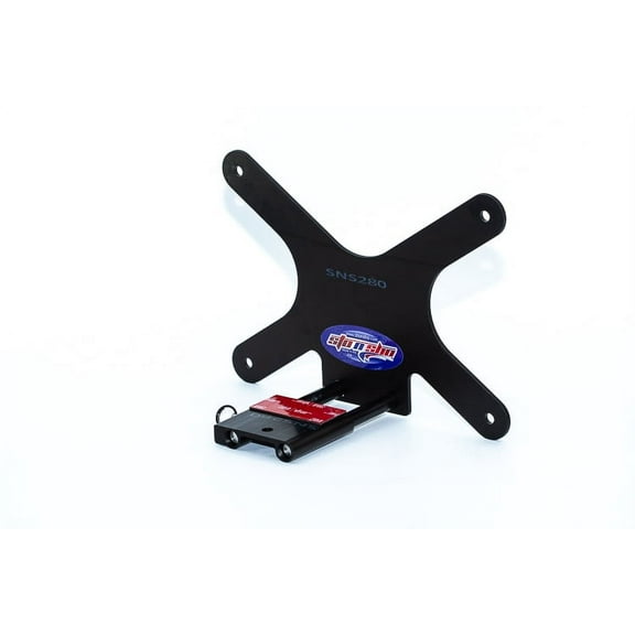 STO N SHO Front License Plate Bracket Compatible with 2021-2023 Ford Mustang Mach-1 without Handling Package (SNS280)