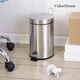 thumbnail image 2 of Bote de Basura Metalico ColorHome Acero Inox Con Pedal Cocina 12L gris, 2 of 7