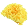 thumbnail image 1 of Bonnet de Bain Rétro pour Femmes avec Pétale Floral, Jaune, 1 of 13
