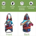 thumbnail image 6 of Sikiie Colorful Ocean Sea Turtle Dog Hoodie,Dog Clothes,Dog Sweatshirt ,Dog Shirt, Dog Clothes for Puppy Kitten Small Dogs Cats-Medium, 6 of 7