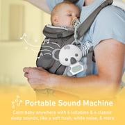 Pure Enrichment PureBaby Hanging Koala Sound Machine - Portable Travel Sleep Aid/Night Light & Detachable Hanging Ring - White Noise, Hush, Lullabies & More Sounds for Car Seat, Stroller & Bassinet