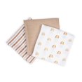 thumbnail image 2 of Lulujo - Infant, Baby, Infant - Cotton Muslin Receiving Blankets - 3 Pack, 2 of 4