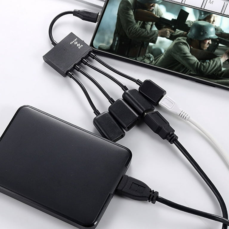Cable OTG Adaptador Tipo C a USB - Para Celulares - Laptops - Tablets