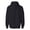 Navy, variant on Weatherproof Mens Cross Weave Hooded Sweatshirt 7700, 2XL, Black