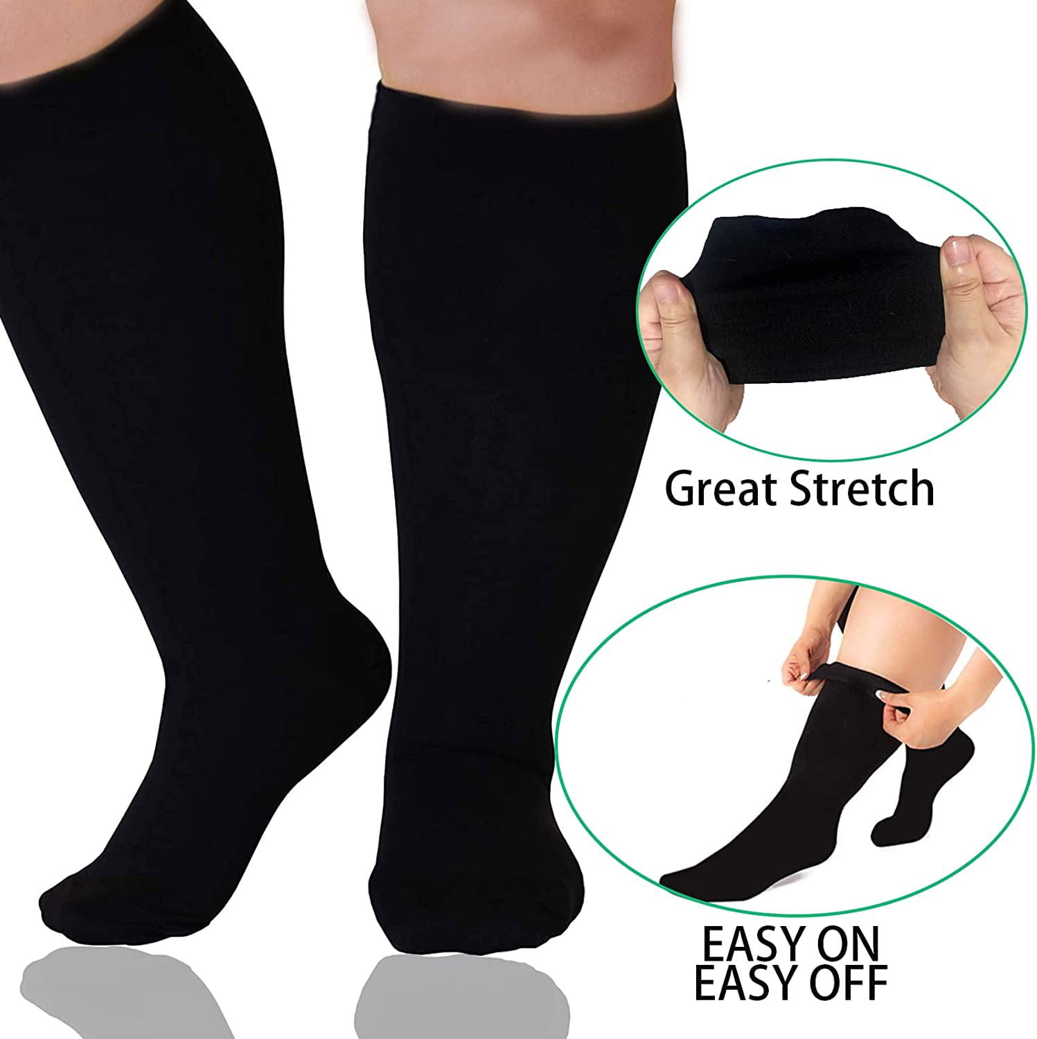 Freedom Super Stretch Socks (extends to 24'' Calf) One Size - Proline Equine