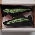 thumbnail image 3 of St Patricks Day Shoes for Women Breathable Running Sneakers Men Green Four Leaf Clover Shoes for Irish Festival Gift Black Size 4, 3 of 5