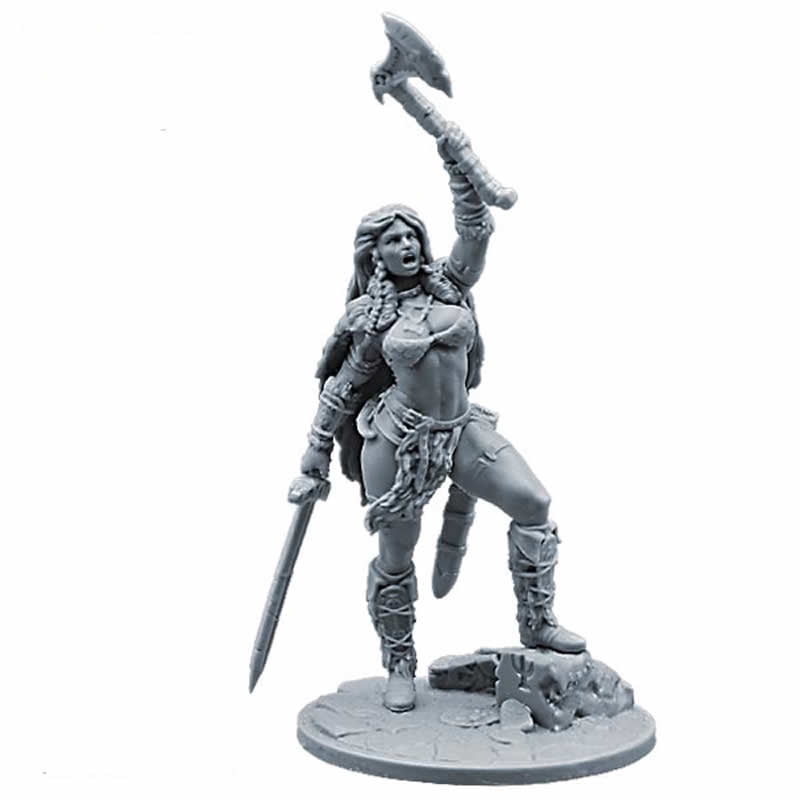 Details about   Barbarian Fighter  28121-FL First Legion Unpainted 28mm Resin Fantasy Castings 