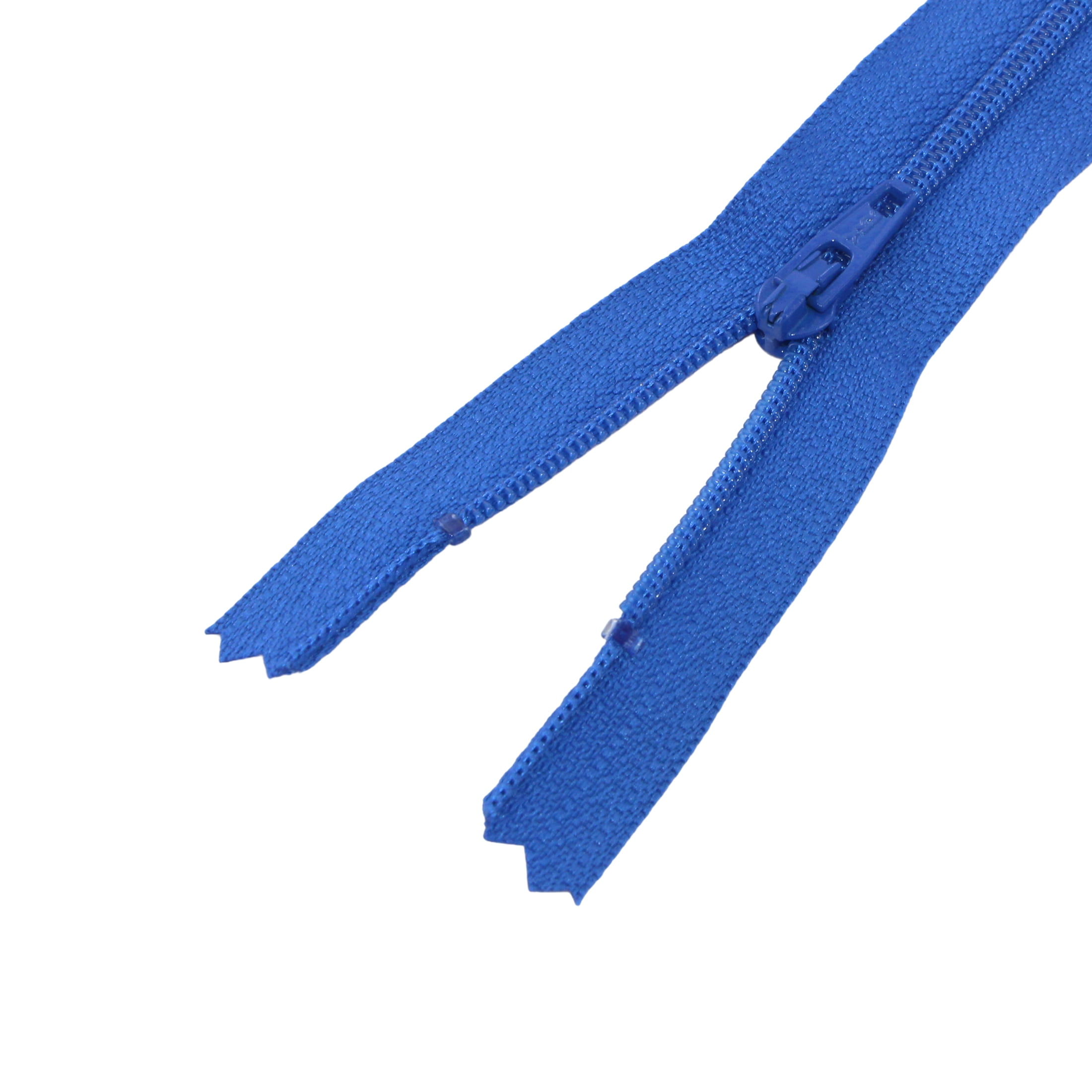 UNIQUE CREATIV All‑Purpose Closed‑End Zipper, 40 cm, Victoria Blue, ZIPPER - 40CM VBLUE