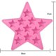 thumbnail image 2 of Bandejas para cubitos de hielo de silicona SSuperp Forma de estrella Rosa, 2 of 5