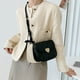 thumbnail image 4 of Nuevo bolso semicircular rombal, bandolera de un hombro a la moda, bolso de pu con cadena simple, 4 of 5
