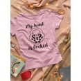 thumbnail image 3 of My Heart Is Locked T-Shirt Women -Smartprints Designs, Female Medium, 3 of 4