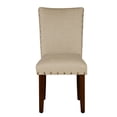 thumbnail image 2 of HomePop Classic Parsons Chair with Nailhead Trim (Set of 2), 2 of 15