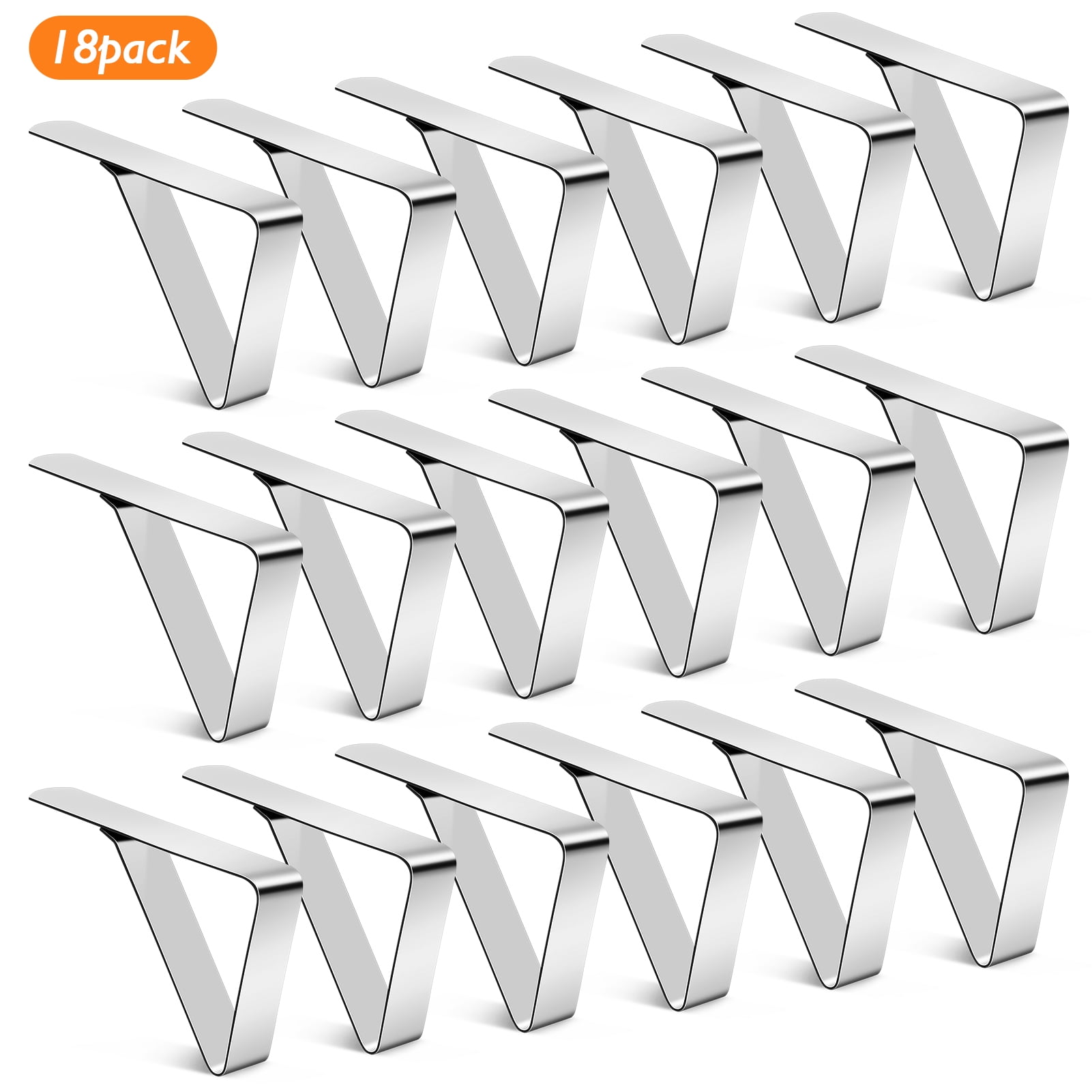 Tablecloth Clips, Stainless Steel Tablecloth Clips Ideal Clips for Home