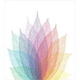 thumbnail image 3 of Abstract Duvet Cover Set, Leaf Abstract Art 4 Season Flora Delicate and Nature Theme, Decorative 3 Piece Bedding Set with 2 Pillow Shams, Queen Size, Yellow Red Green, by Ambesonne, 3 of 3