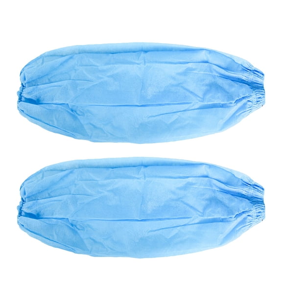 Worgeous Blue Disposable Protective Sleeves Made from Nonwoven Fabric for Home Use 20 Pieces in 2 Bags