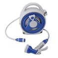 thumbnail image 1 of Garden Hose Reel, Handheld Hose Reel Watering Car with Nozzle for Yard, 1 of 7