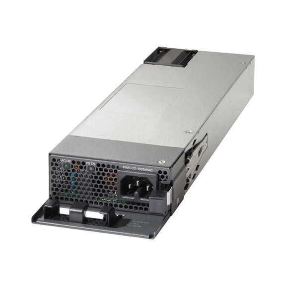 Cisco - Power supply (plug-in module) - AC 100-240 V - 1025 Watt - FRU - for Catalyst 2960X-24, 2960X-48, 2960XR-24, 2960XR-48