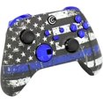 thumbnail image 3 of Designer Series Custom Wireless Controller for Series X/S & One - Multiple Designs Available (Blue Line & Blue Chrome Inserts), 3 of 3
