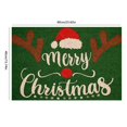 thumbnail image 3 of Merry Christmas Themed Carpet Door Mat Absorbent Non Floor Rug For Home Entrance Bathroom, 3 of 6