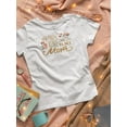 thumbnail image 3 of Number One She Is My Mom Text Shaped T-Shirt Women -Image by Shutterstock, Female 3X-Large, 3 of 4