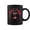 Black, variant on Anime Girl Gothic Waifu Japanese Kawaii Otaku Oni Mask Coffee Mugs