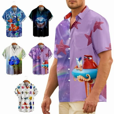

Men s and Big Men s Casual Short Sleeve Shirts Tropical Cheap Clothing for Teen and Adult