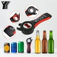 thumbnail image 1 of Nomeni Bottle&Can Openers Five In One Bottles Openers Stainless Steel Multi Function Can Opener Beer Bottles Opener Multipurpose Can Opener, 1 of 8