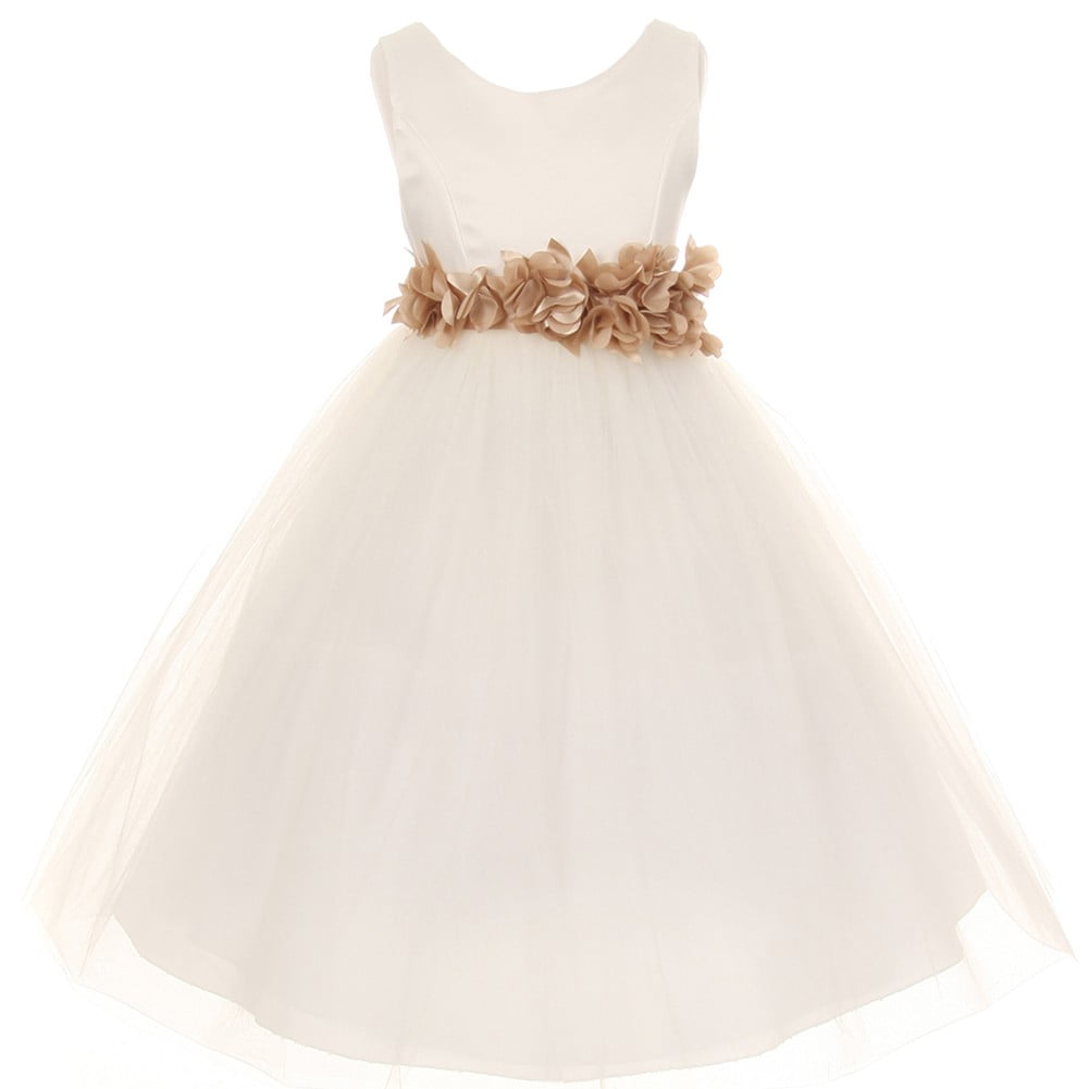 flower girl dresses walmart
