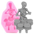 thumbnail image 1 of Silicona Para Pastel De Halloween, Molde De Esqueleto 3D, Molde Para Hornear Para Pasteles Diy, Galletas, Chocolates Guardurnaity HA040463-04, 1 of 6