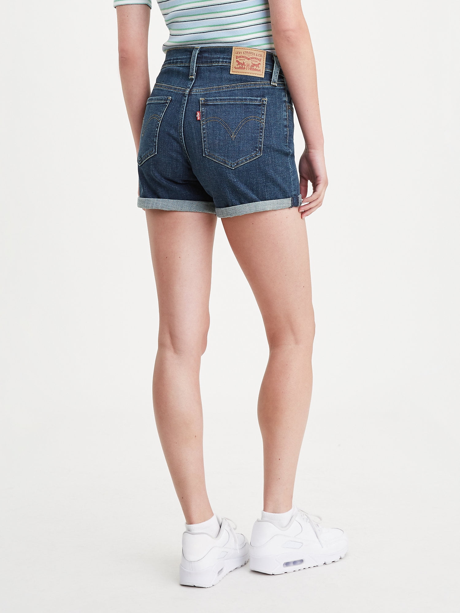 Levi's Mid-Length Jean Shorts 