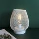thumbnail image 5 of Chic hierro pájaro jaula en lámpara de escritorio luz decorativa blanco Gloria lámpara de noche de escritorio, 5 of 8