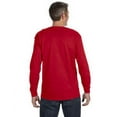 thumbnail image 2 of The Gildan Adult 53 oz Long Sleeve T-Shirt - RED - M, 2 of 2